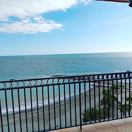 Balcon Playa Y Piscina Velimar Pondos Almunecar Exterior photo