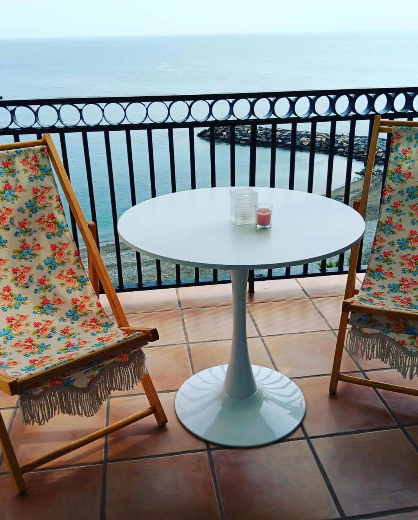 Balcon Playa Y Piscina Velimar Pondos Almunecar Exterior photo